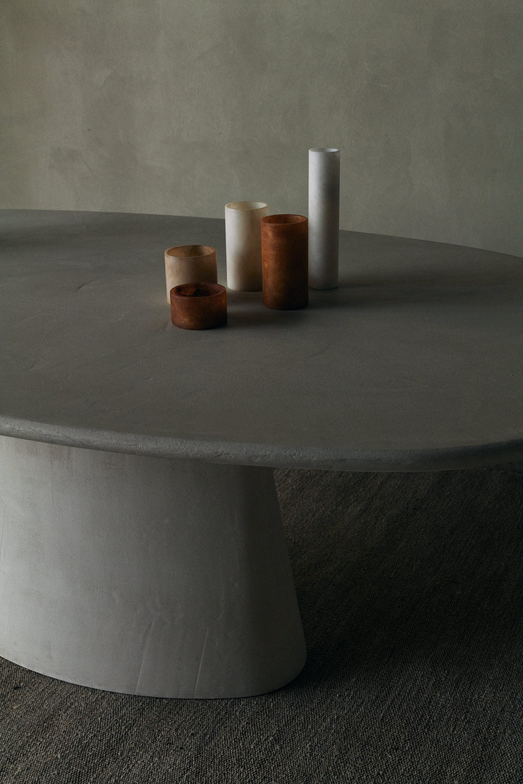 Albast Candle Holder