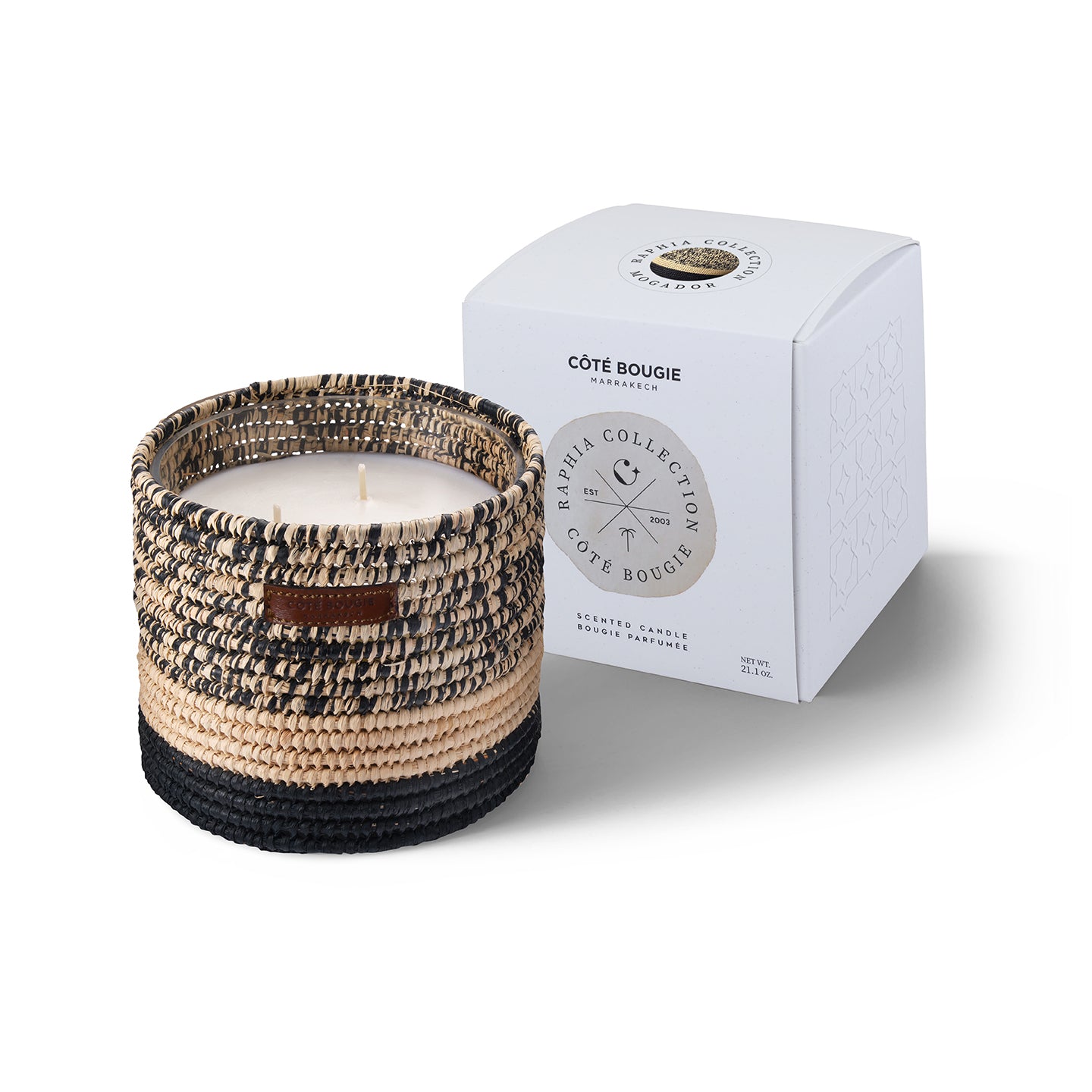 Côté Bougie scented candle - Raphia Mogador