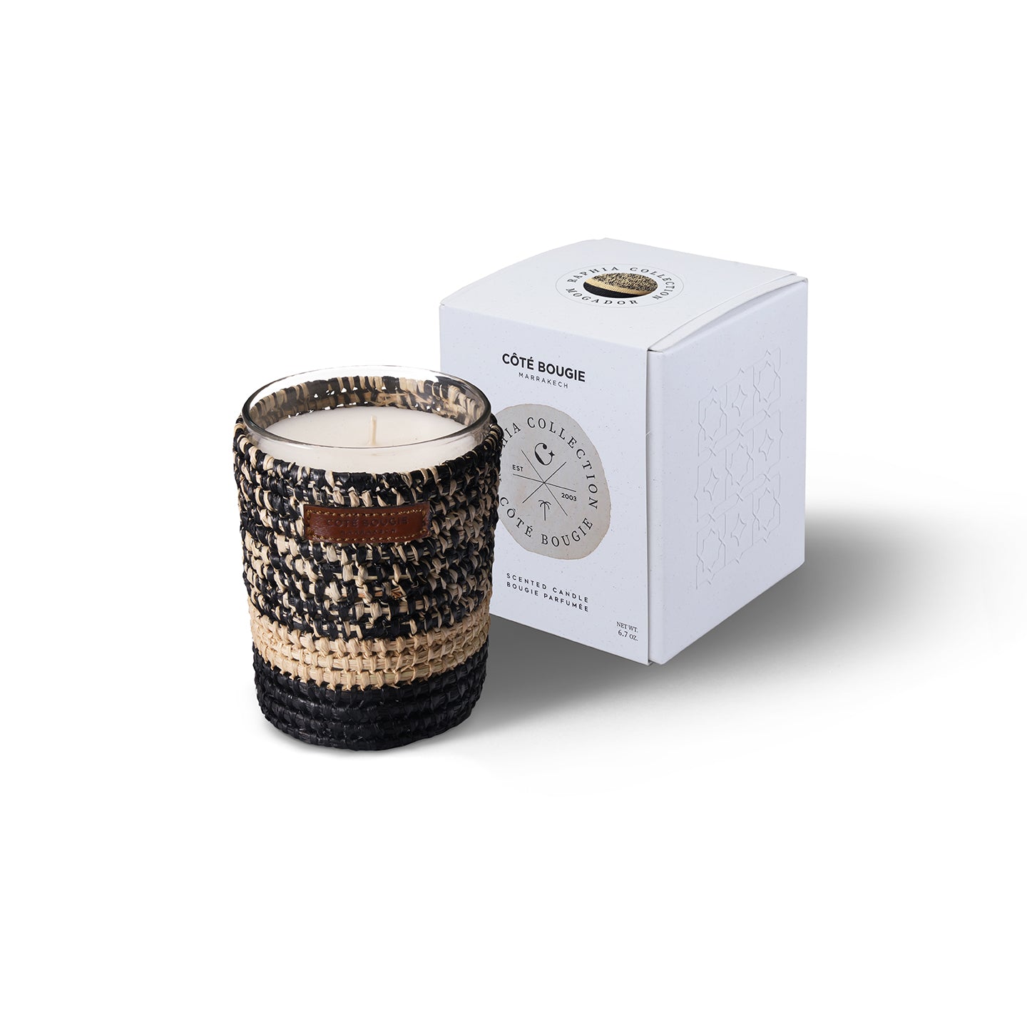 Côté Bougie scented candle - Raphia Mogador