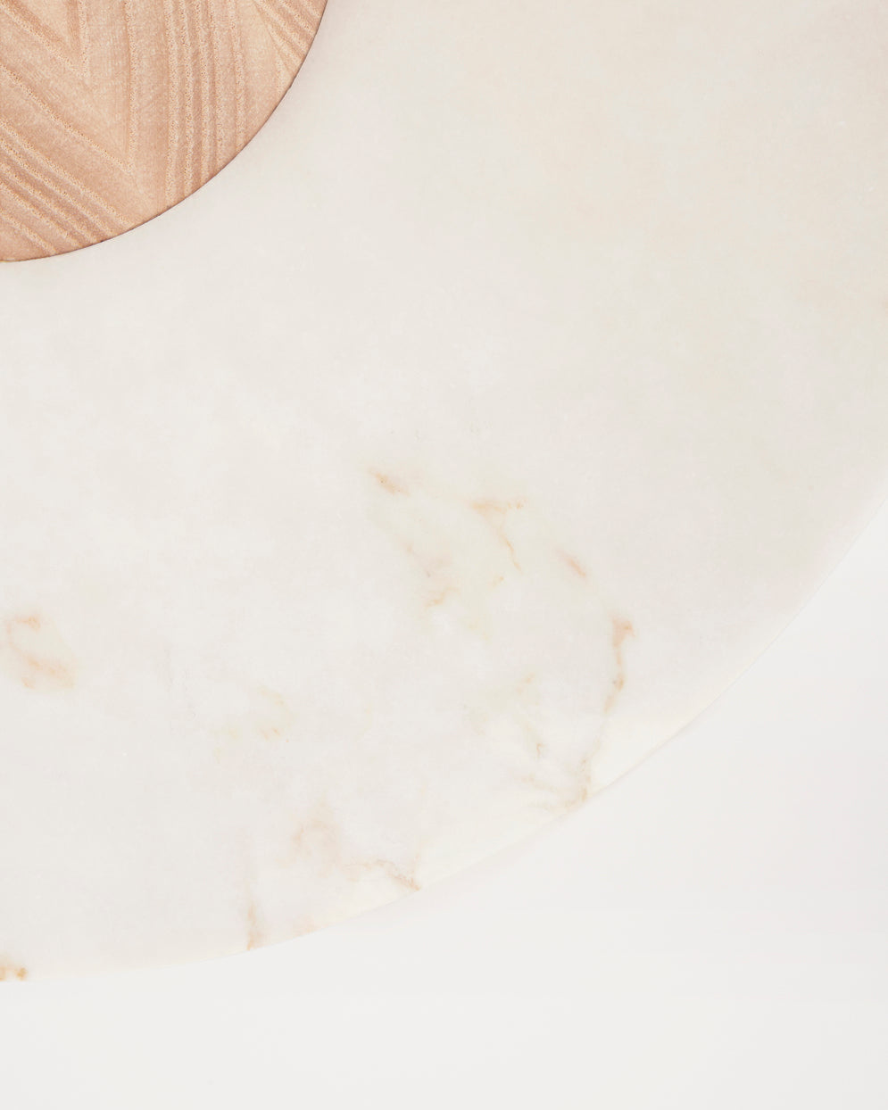 Frama | Sintra Coffee  Table | White Marble / Cork