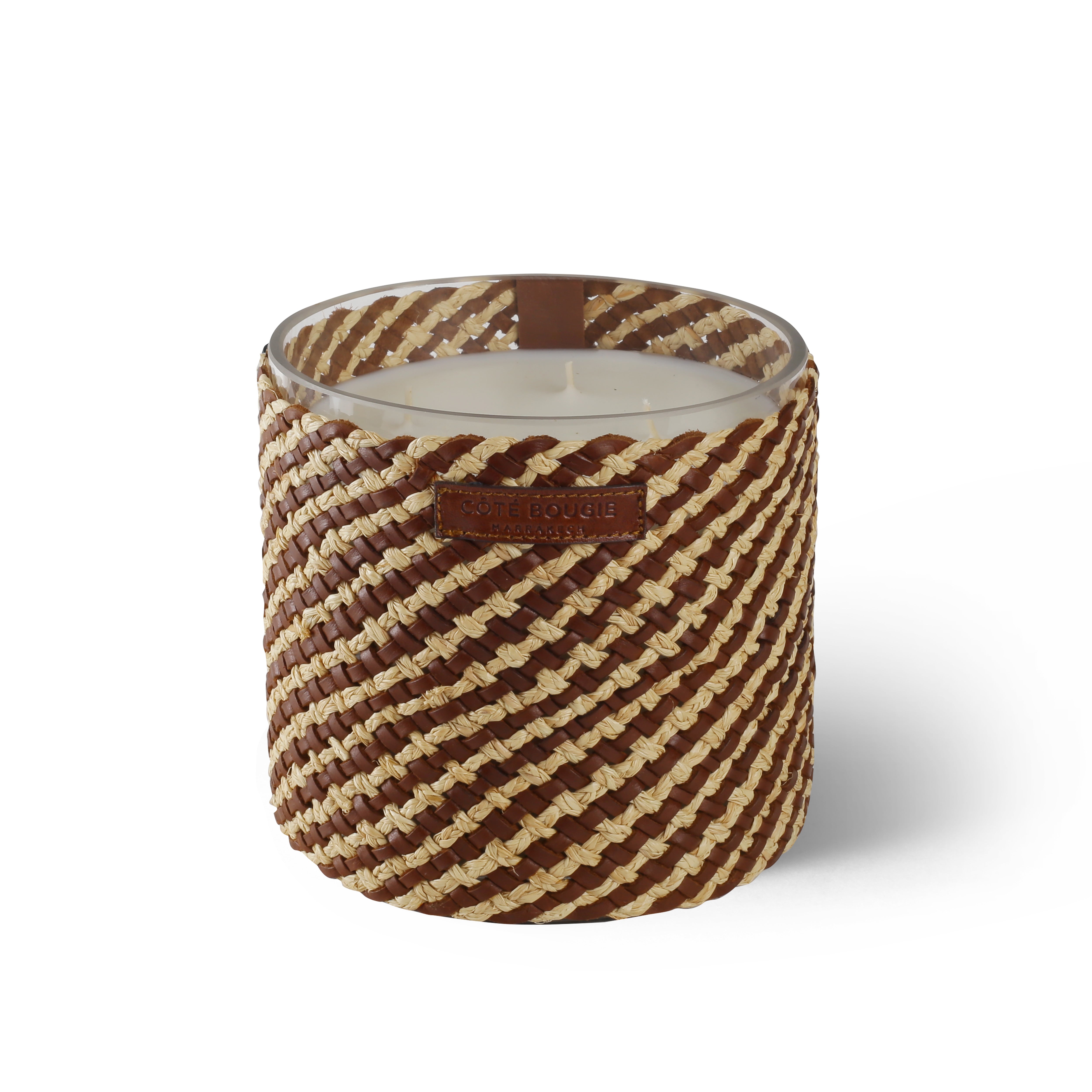 Côté Bougie scented candle - Cuir Obscur May