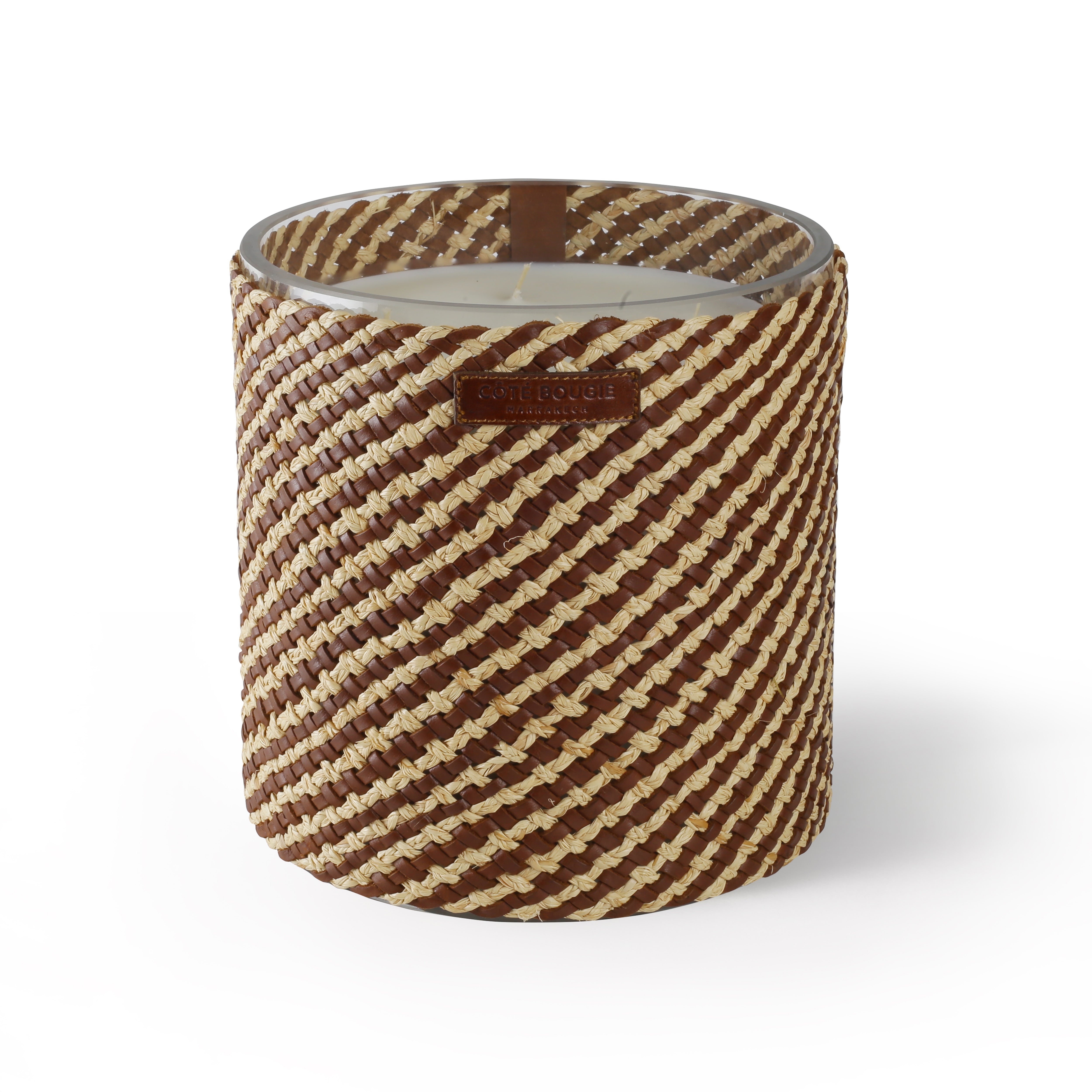 Côté Bougie scented candle - Cuir Obscur May