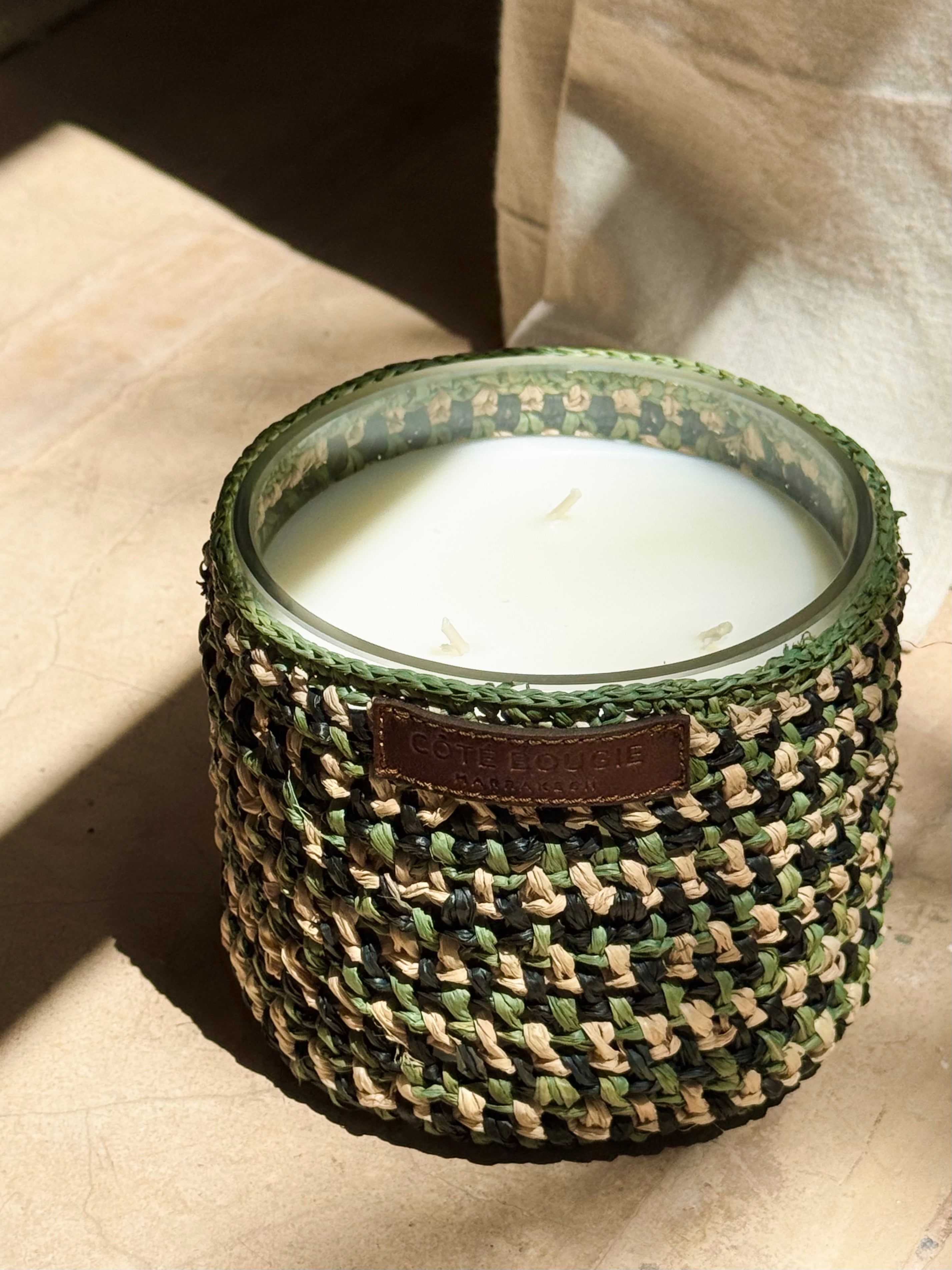 Côté Bougie scented candle - Raphia Mona